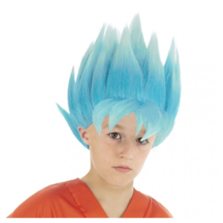 Dragon Ball® Goku Super Saiyan Lastenperuukki Sininen