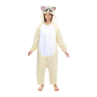 Ärsyyntynyt Kissa Onesie Puku