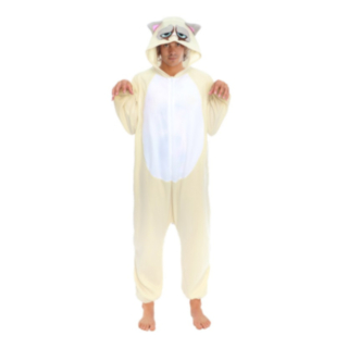 Äreä Kissa Onesie Asu