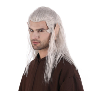 The Witcher Haltijaperuukki Valkoinen
