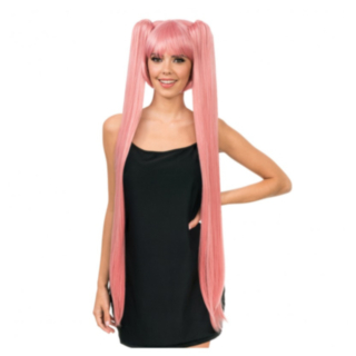 Anime Hatsune Miku Peruukki Vaaleanpunainen