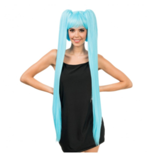 Anime Hatsune Miku Peruukki Sininen