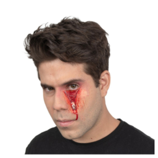 Zombie Vetoketjusilmä Lateksi