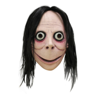 Momo Creepypasta Lateksinaamio