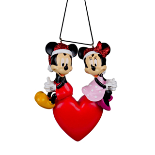 Disney® Rakastuneet Mikki ja Minni joulukuusenkoriste