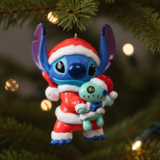 Lilo & Stitch® Stitch Joulupukki Joulukuusenkoriste