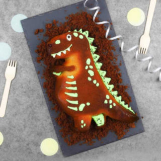 Dinosaurus Silikoninen Kakkumuotti