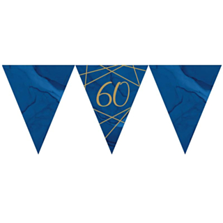 60-vuotisjuhlien sinikultainen viirinauha
