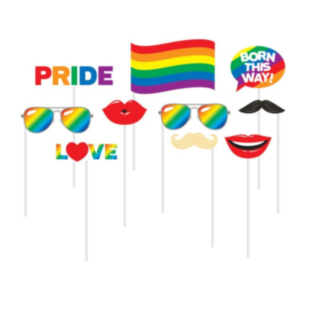 Pride Selfie-propsit