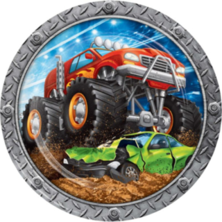 Monster Truck Ruokalautaset