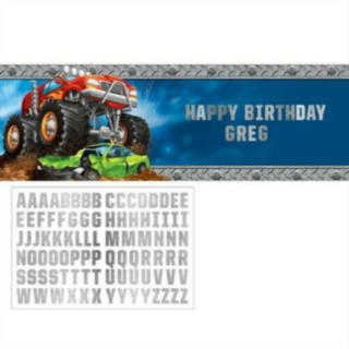 Monster Truck Banderolli