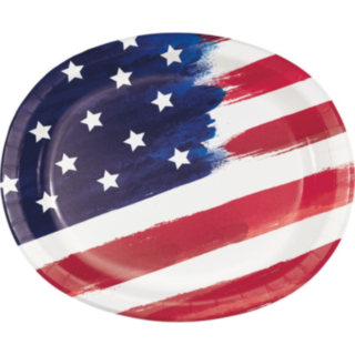 USA Ovaalinmuotoiset Pahvilautaset