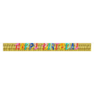 Konfetti Happy Birthday Banderolli