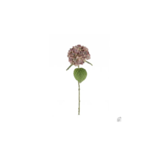 Keinotekoinen hortensia vaaleanpunainen/vihreä