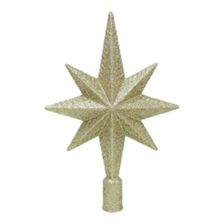 Kultainen glitterlatvatähti