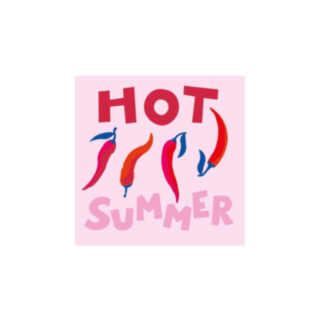 Hot Summer -lautasliinat