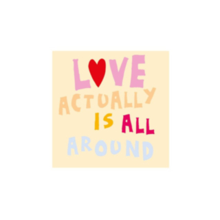 Love Actually Is All Around -lautasliinat
