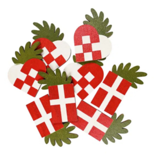 Tanskalainen Joulu Puukonfetti