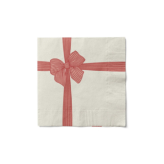 Joulurusetti lautasliinat beige