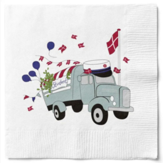 Penkkariauto Servetit Sininen