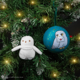 Harry Potter® Hedwig Joulupallo & Avaimenperä