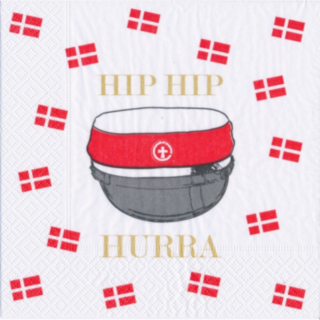 Ylioppilaslakki Servetit Punainen