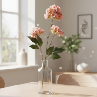 Tekokukka Hortensia Vaaleanpunainen