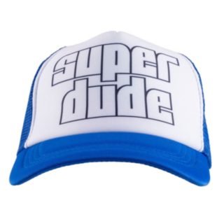 Super Dude Lippis Sininen/Valkoinen