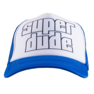 Super Dude Lippis Sininen/Valkoinen