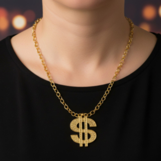 Pimp Dollar Kaulakoru Kulta
