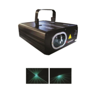 Laserprojektori Valkoinen/Mintunvihreä