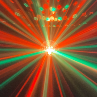 Disko LED valoefekti-lamppu