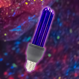 UV-lamppu E27-kantaan