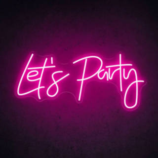 Let's Party Neon LED Kyltti