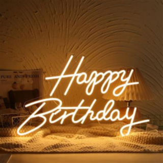 Happy Birthday Neonkyltti