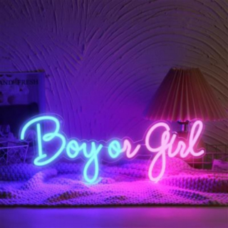Boy Or Girl Neonkyltti