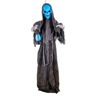 Roikkuva Grim Reaper Äänellä & Valolla
