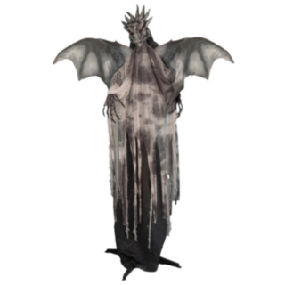 Liikkuva Lohikäärme Halloweenfiguuri Äänellä & Valolla
