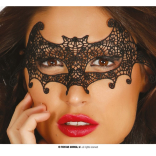 Pitsinen Lepakko Silmänaamio Musta