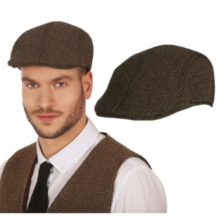 Peaky Blinders Lippalakki Ruskea
