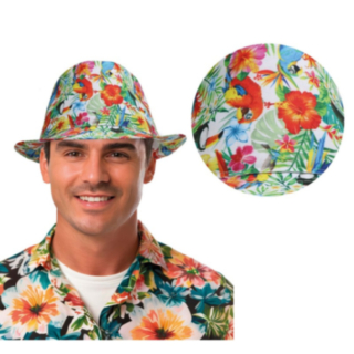 Havaiji Fedora Monivärinen