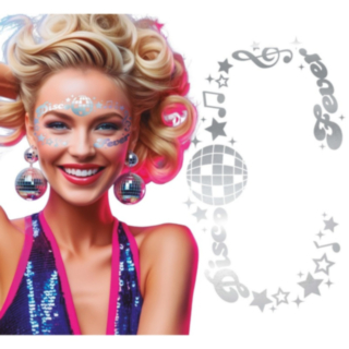 Disco Fever Kasvokorut Hopea