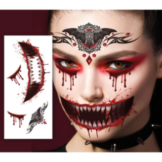 Vampyyri Tekotatuoinnit Kasvoille
