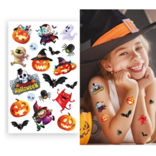 Kurpitsa Halloween Tekotatuoinnit