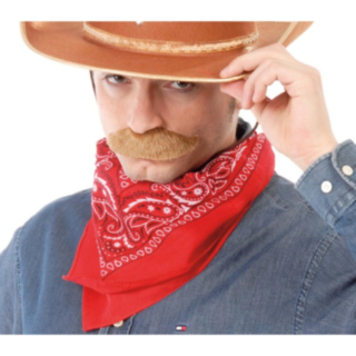 Cowboyn Punainen Bandana