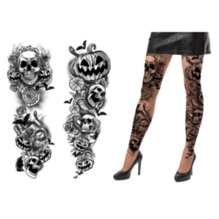 Halloween Tatuointi Sukat