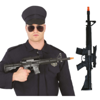 Poliisi Leikkiase Musta