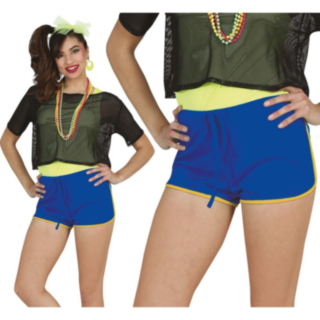 80-luvun Shortsit Sininen