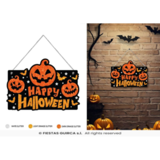 Happy Halloween -kyltti