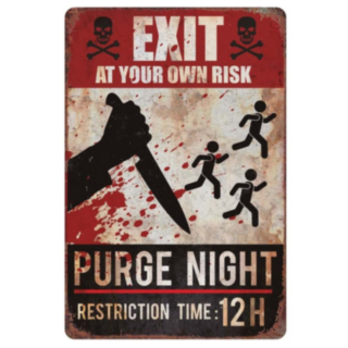 Purge Night Kyltti